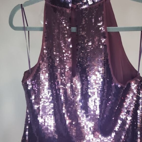 NWT Joie Lei Lei Sequined Sleeveless Halter Top Size S - Picture 6 of 12
